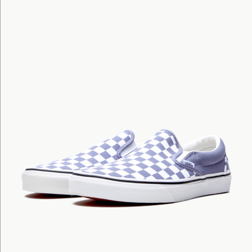 Vans Checkerboard Slip-ons “Blue Granite" color